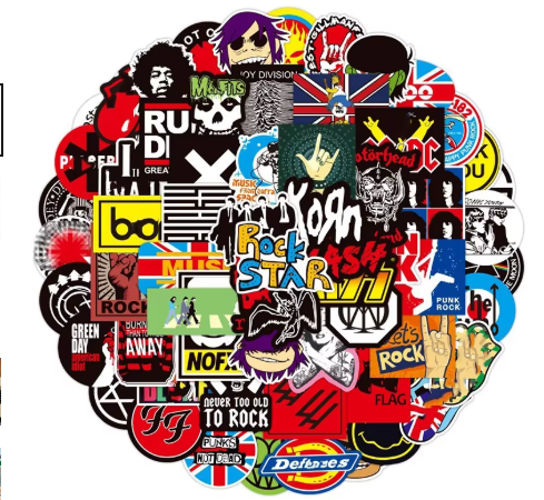 RageWear™ - Metal/Rock band stickers